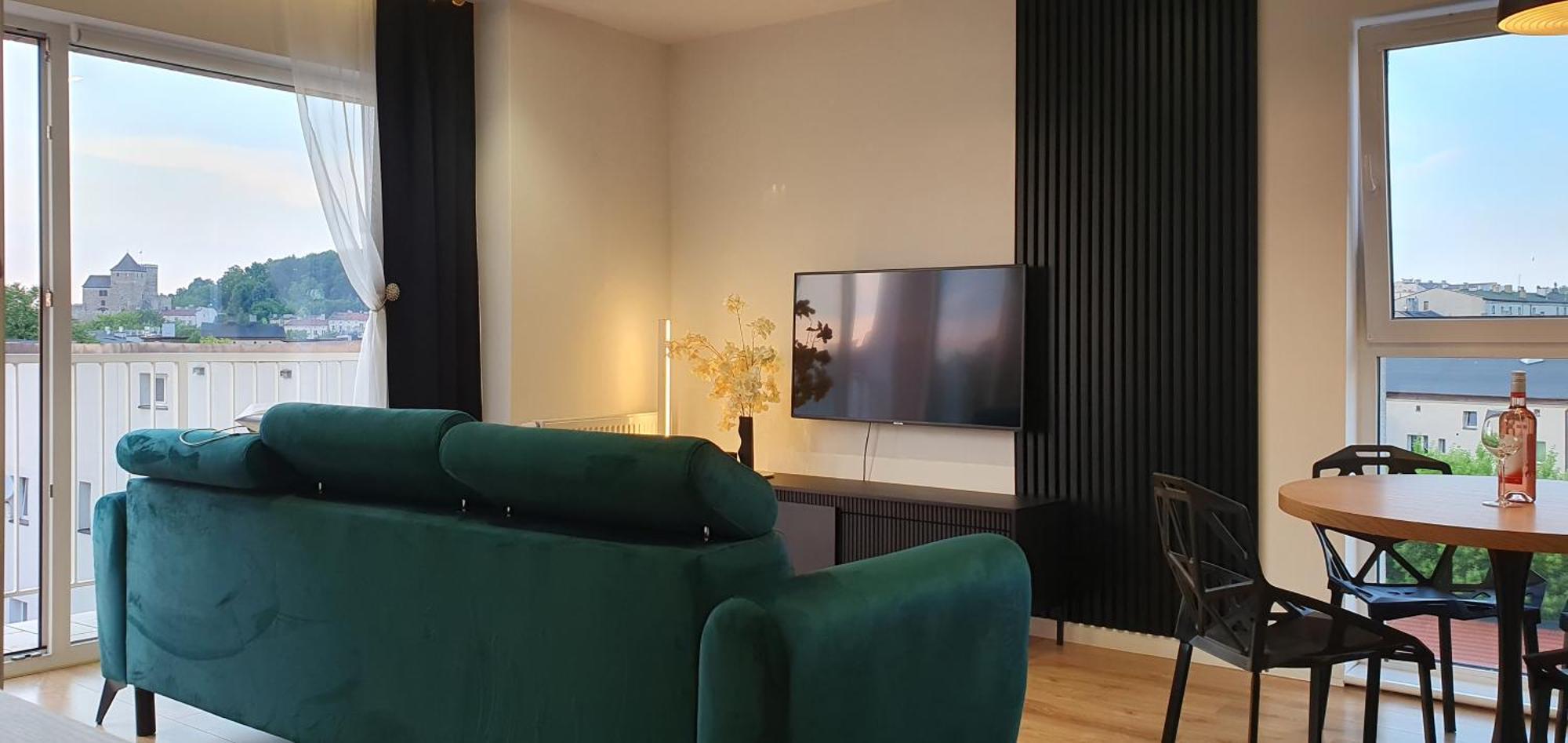 Apartament Zamkowy Będzin Buitenkant foto