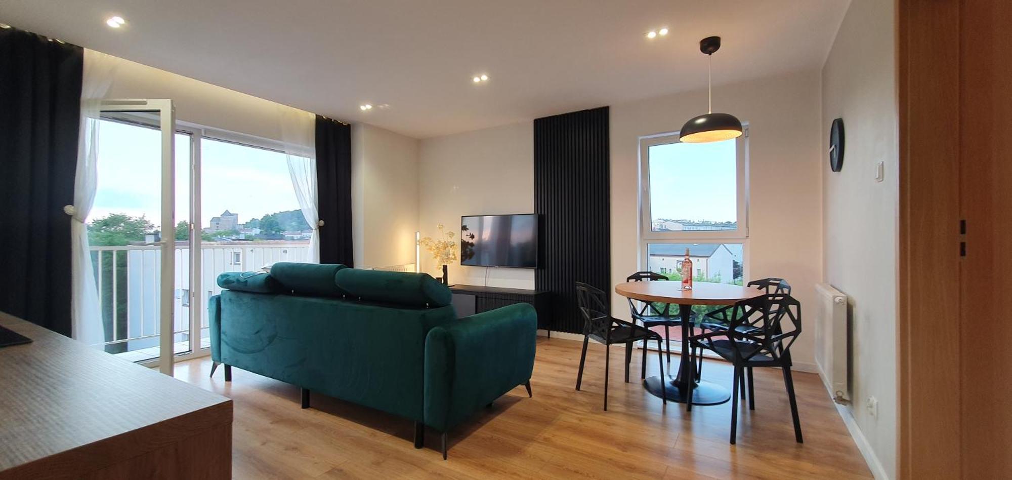 Apartament Zamkowy Będzin Buitenkant foto