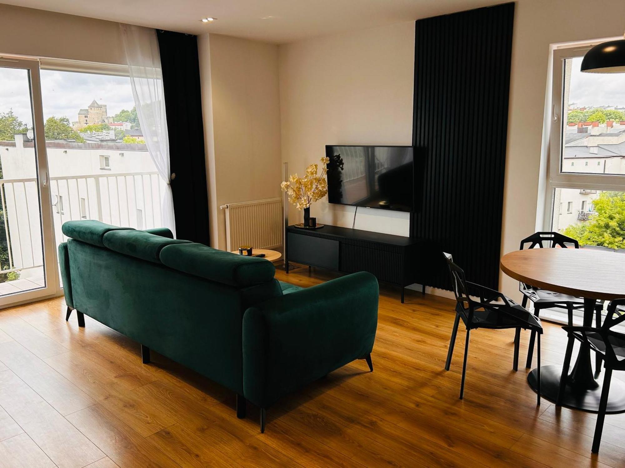 Apartament Zamkowy Będzin Buitenkant foto